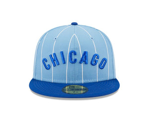 59Fifty Chicago Cubs Powder Blues 2-tone Light Blue/Royal - Green UV