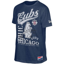 Load image into Gallery viewer, Men's New Era Chicago Cubs Vintage Graphic T-Shirt - Navy
