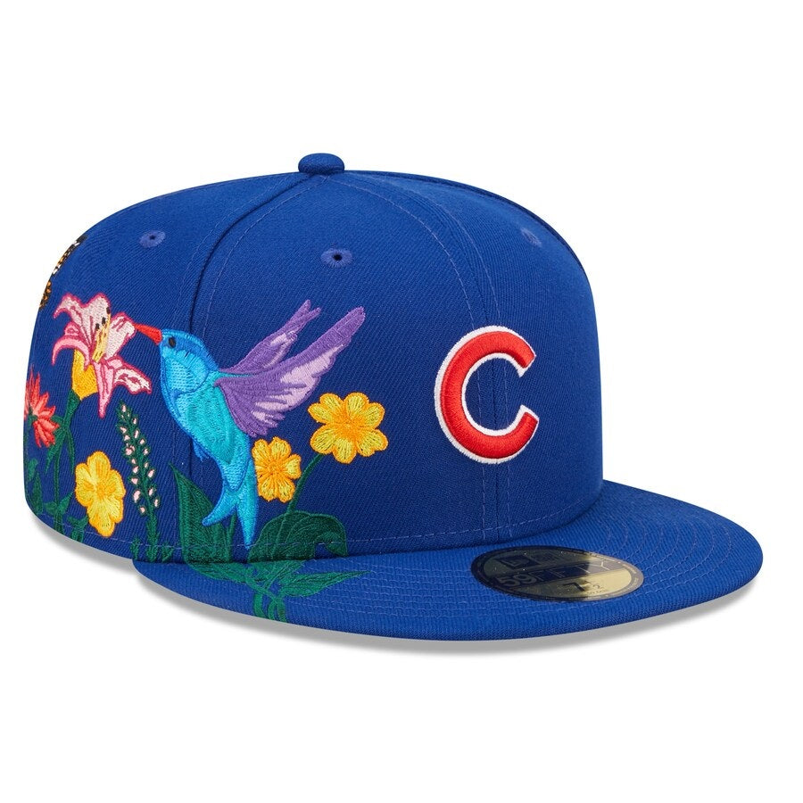 59Fifty Chicago Cubs Blooming Royal - Gray UV