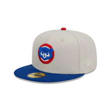 Load image into Gallery viewer, 59Fifty Chicago Cubs Farm Team Stone/Royal - Green UV
