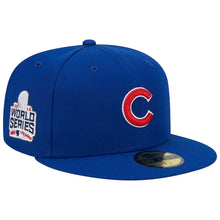 Load image into Gallery viewer, 59Fifty Chicago Cubs 2016 World Series Patch Royal - Gray UV
