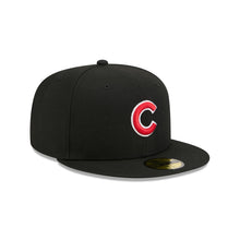 Load image into Gallery viewer, 59Fifty New Era Chicago Cubs MLB Basic Black/Red - Grey UV
