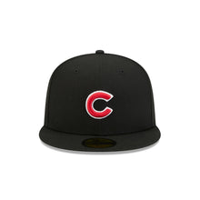 Load image into Gallery viewer, 59Fifty New Era Chicago Cubs MLB Basic Black/Red - Grey UV
