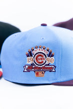 Load image into Gallery viewer, 59Fifty Chicago Cubs 1990 All-Star Game 2-Tone Sky Blue/Maroon - Grey UV [P.ROSE]
