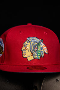 59Fifty NHL Chicago Blackhawks Chicago Stadium [Scarlet] - Grey UV