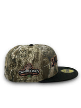 Load image into Gallery viewer, [Los Altos] 59Fifty Charros de Jalisco Jersey Front Liga Mexicana 2-Tone Real Tree/Black Camo - Grey UV by @SLG.FITTEDZ
