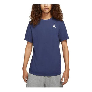 Men's Jordan Air Jumpman Short Sleeve T-Shirt - Midnight Navy [DC7485-410]