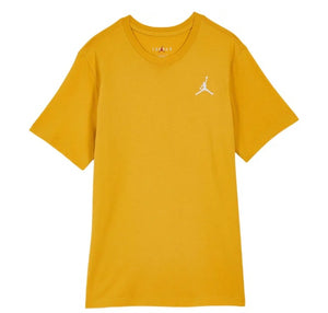 Men's Jordan Air Jumpman Short Sleeve T-Shirt - Yellow [DC7485-752]