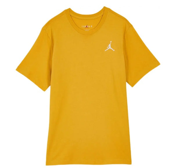 Men's Jordan Air Jumpman Short Sleeve T-Shirt - Yellow [DC7485-752]