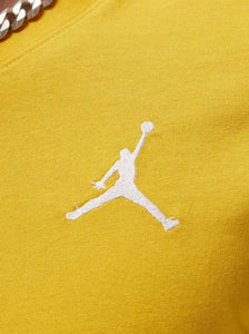 Men's Jordan Air Jumpman Short Sleeve T-Shirt - Yellow [DC7485-752]