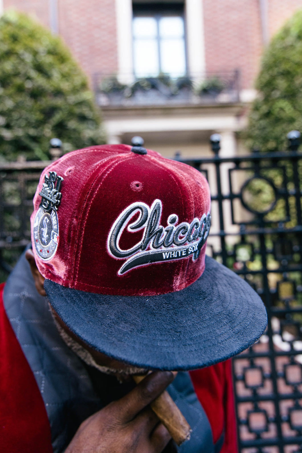 59Fifty Chicago White Sox All-Star Games 2-Tone Velvet/Suede - [Brim-Hef Pack]