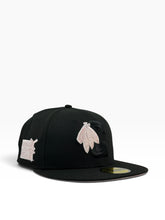 Load image into Gallery viewer, [BCA FEATHERS] 59Fifty NHL Chicago Blackhawks Black - Pink UV
