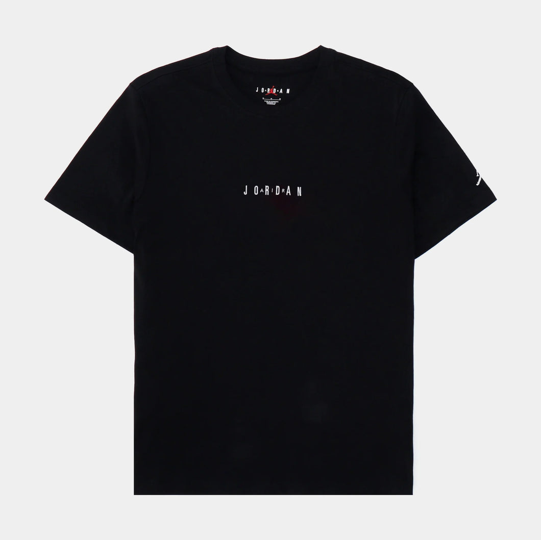 Men's Jordan Air Short Sleeve T-Shirt - Black [DM3182-010]
