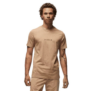Men's Jordan Air Short Sleeve T-Shirt - Beige [DM3182-255]