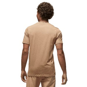 Men's Jordan Air Short Sleeve T-Shirt - Beige [DM3182-255]