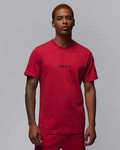Men's Jordan Air Short Sleeve T-Shirt - Red [DM3182-689]