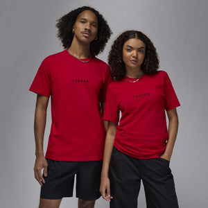 Men's Jordan Air Short Sleeve T-Shirt - Red [DM3182-689]