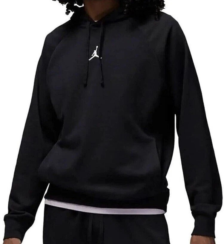 Men's Jordan Dri-FIT Sport Crossover Fleece Pullover Hoodie - Black