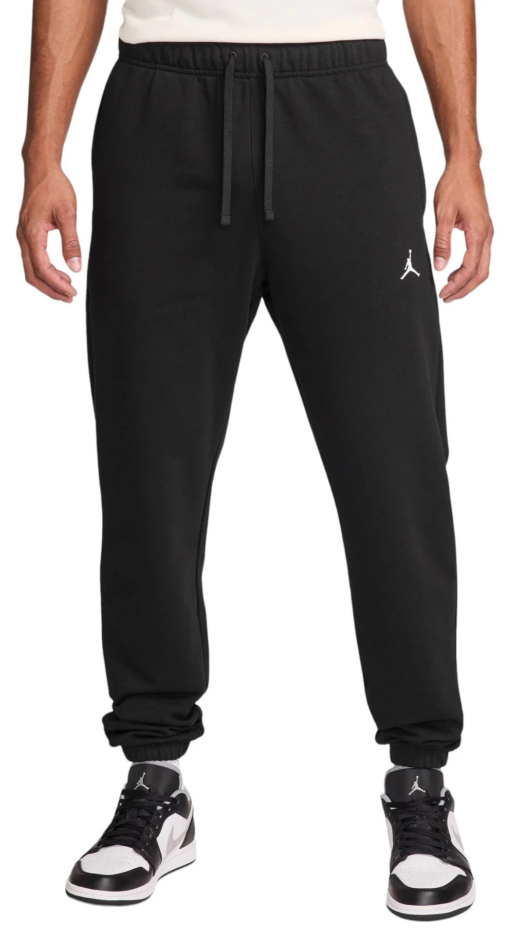 Men's Jordan Dri-FIT Sport Crossover Fleece Pants - Black