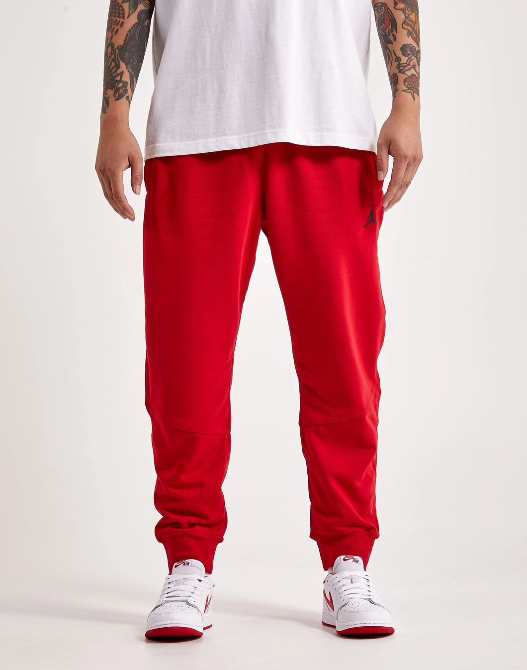 Men's Jordan Dri-FIT Sport Fleece Pants - Red