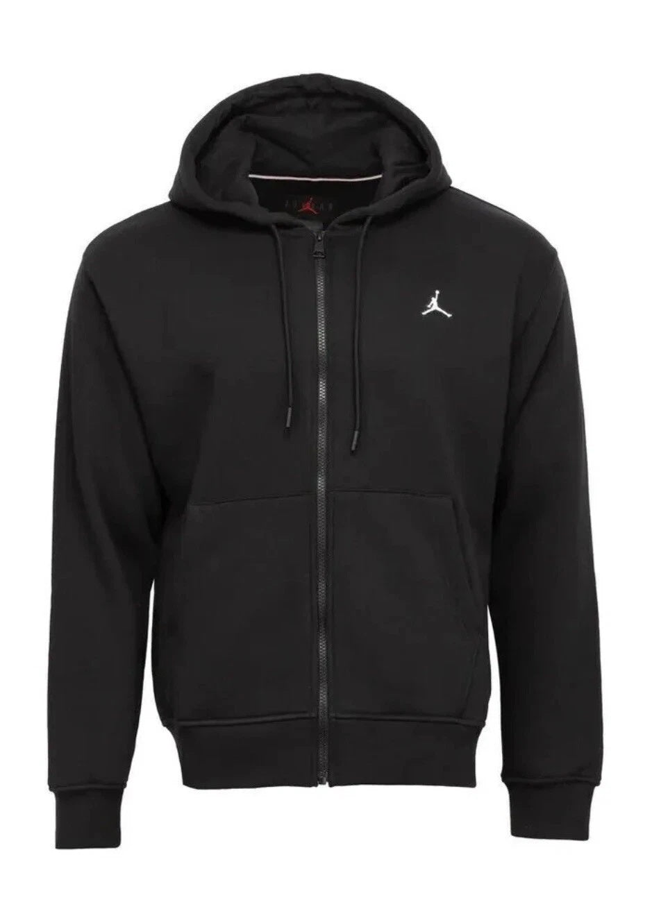 Men's Jordan Essentials Fleece Full-Zip Hoodie - Black