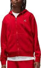 Load image into Gallery viewer, Men&#39;s Jordan Essentials Fleece Full-Zip Hoodie - Red

