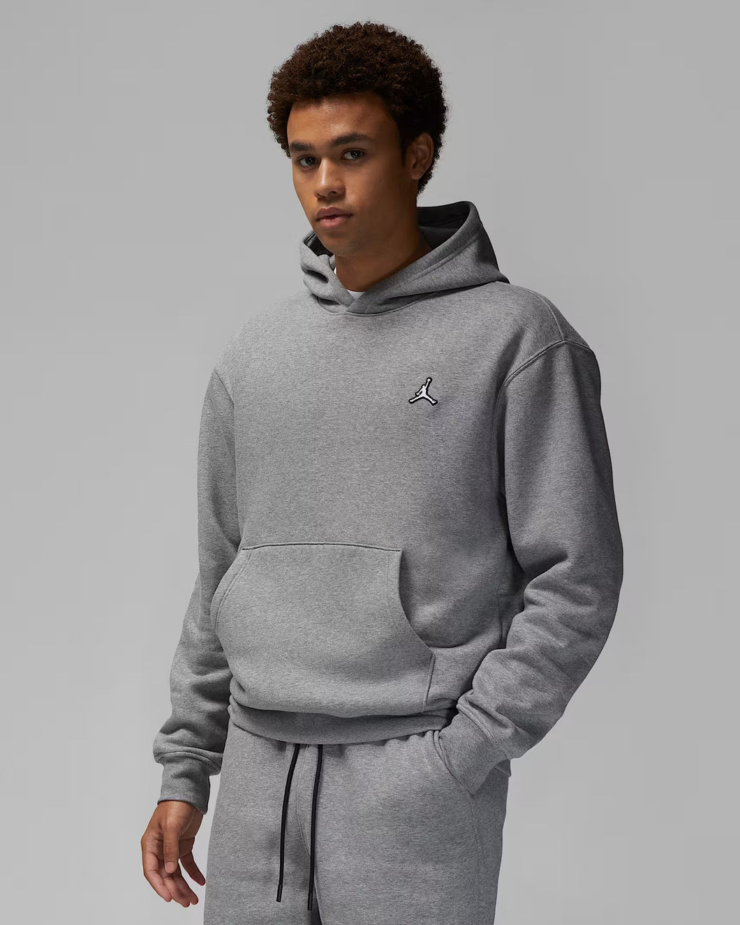 Men's Jordan Pull Over Hoodie - Grey