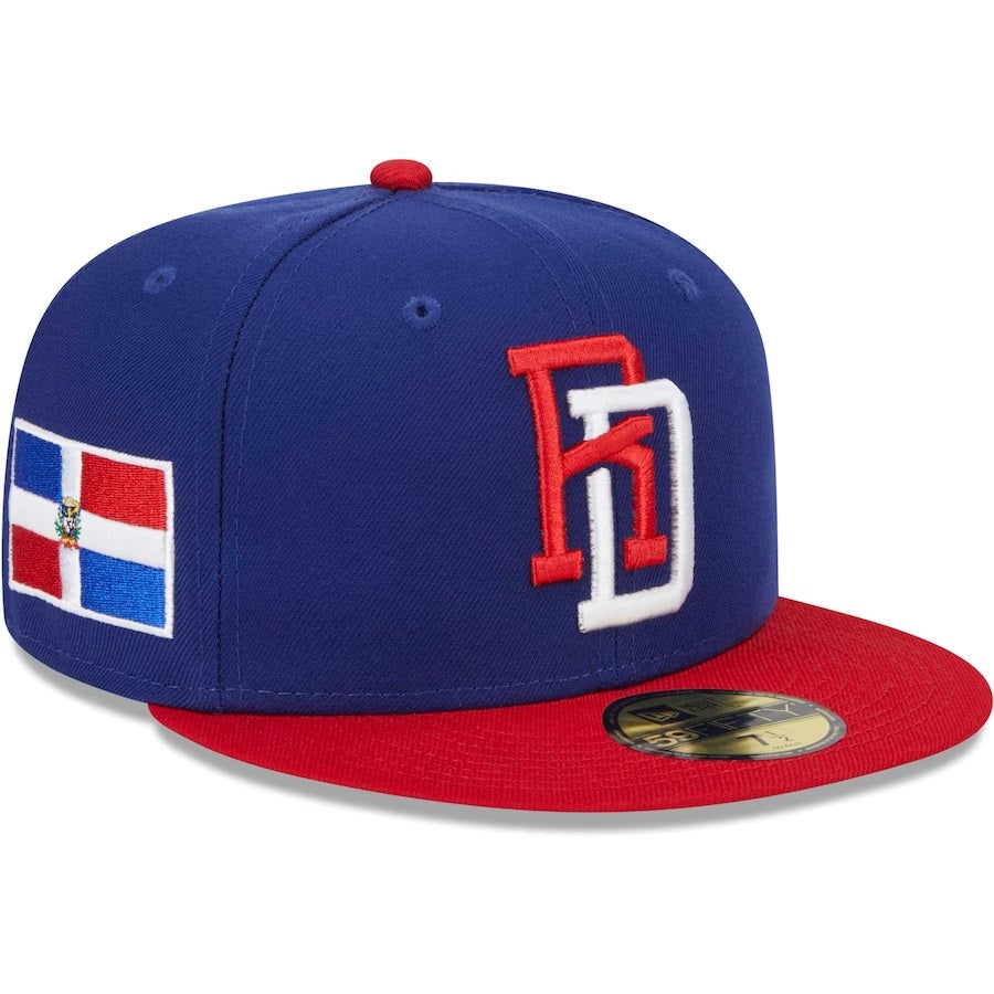 59Fifty Dominican Republic 2023 World Baseball Classic Royal/Red - Gray  UV