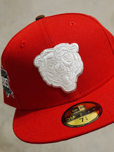 Load image into Gallery viewer, [FREEZE] 59FIFTY CHICAGO BEARS 1985 SUPER BOWL CHAMPS RED - GREY UV
