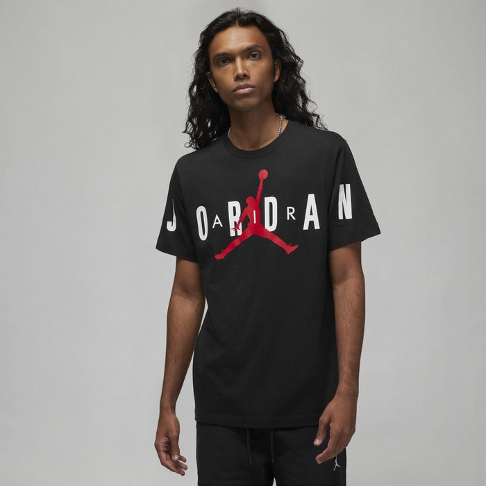 Men's Jordan Air Stretch Short Sleeve T-Shirt - Black[DV1445-010]