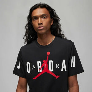 Men's Jordan Air Stretch Short Sleeve T-Shirt - Black[DV1445-010]