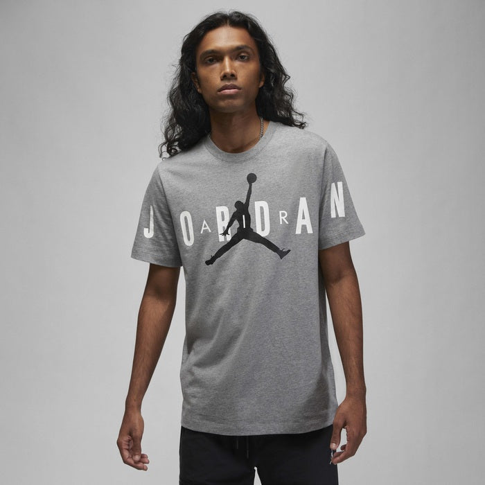 Men's Jordan Air Stretch Short Sleeve T-Shirt - Grey [DV1445-091]