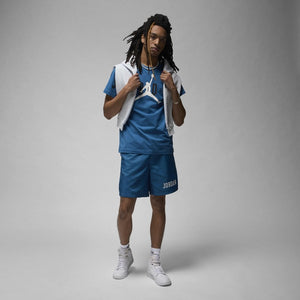 Men's Jordan Air Stretch Short Sleeve T-Shirt - Blue [DV1445-485]