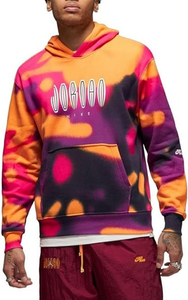 Men's Jordan MVP All Over Print Fleece Pullover - Multi-Color