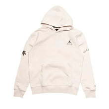 Load image into Gallery viewer, Men&#39;s Jordan Flight Artist Series [UMAR RASHID] Fleece Pullover Hoodie - Phantom/Palomino
