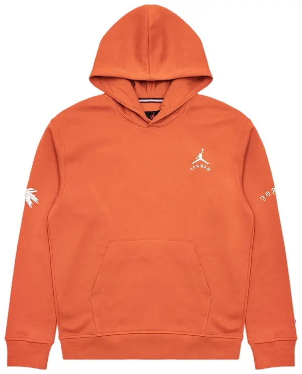 Men's Jordan Flight Artist Series Fleece Pullover Hoodie - Light Sienna/Phantom
