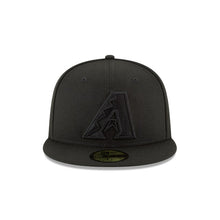 Load image into Gallery viewer, 59Fifty Arizona Diamondbacks MLB Basic Black on Black - Grey UV
