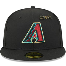 Load image into Gallery viewer, 59Fifty Arizona Diamondbacks Black 2025 59FIFTY  Day Fitted Hat - Gold UV
