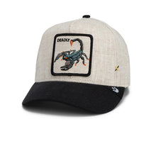 Load image into Gallery viewer, [DEADLY] - Goorin Bros &quot;Lethal Linen&quot; Adjustable Trucker Hat
