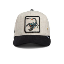Load image into Gallery viewer, [DEADLY] - Goorin Bros &quot;Lethal Linen&quot; Adjustable Trucker Hat
