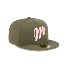 Load image into Gallery viewer, 59Fifty LMB x NEWERAMX Diablos Rojos Del Mexico Olive - Gray UV
