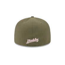 Load image into Gallery viewer, 59Fifty LMB x NEWERAMX Diablos Rojos Del Mexico Olive - Gray UV
