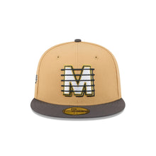 Load image into Gallery viewer, 59Fifty LMB x NEWERAMX Diablos Rojos Del Mexico 2T Bronze/Charcoal - Gray UV
