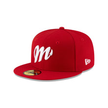 Load image into Gallery viewer, 59Fifty LMB Diablos Rojos del Mexico Game Cap Home Scarlet - Black UV
