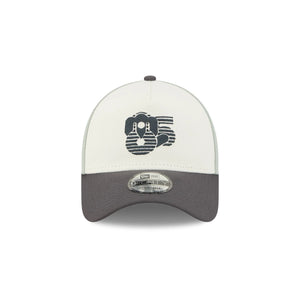9Forty A-Frame Snapback LMB Diablos Rojos Del Mexico White/Mint- Grey UV
