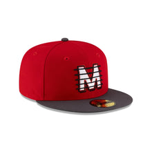 Load image into Gallery viewer, 59Fifty LMB Diablos Rojos del Mexico Game Cap ALT 2 2T Scarlet/Graphite - Black UV
