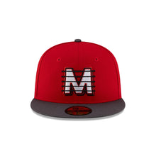 Load image into Gallery viewer, 59Fifty LMB Diablos Rojos del Mexico Game Cap ALT 2 2T Scarlet/Graphite - Black UV

