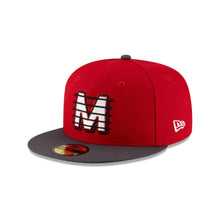 Load image into Gallery viewer, 59Fifty LMB Diablos Rojos del Mexico Game Cap ALT 2 2T Scarlet/Graphite - Black UV
