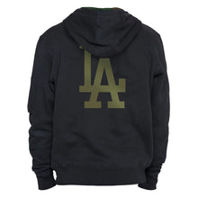 Load image into Gallery viewer, Men&#39;s New Era X Alpha Industries Los Angeles Dodgers Black/Camo Hoodie
