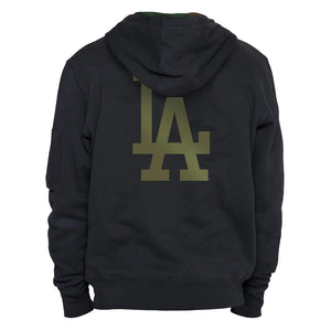 Men's New Era X Alpha Industries Los Angeles Dodgers Black/Camo Hoodie